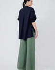 Anne Blouse | Navy