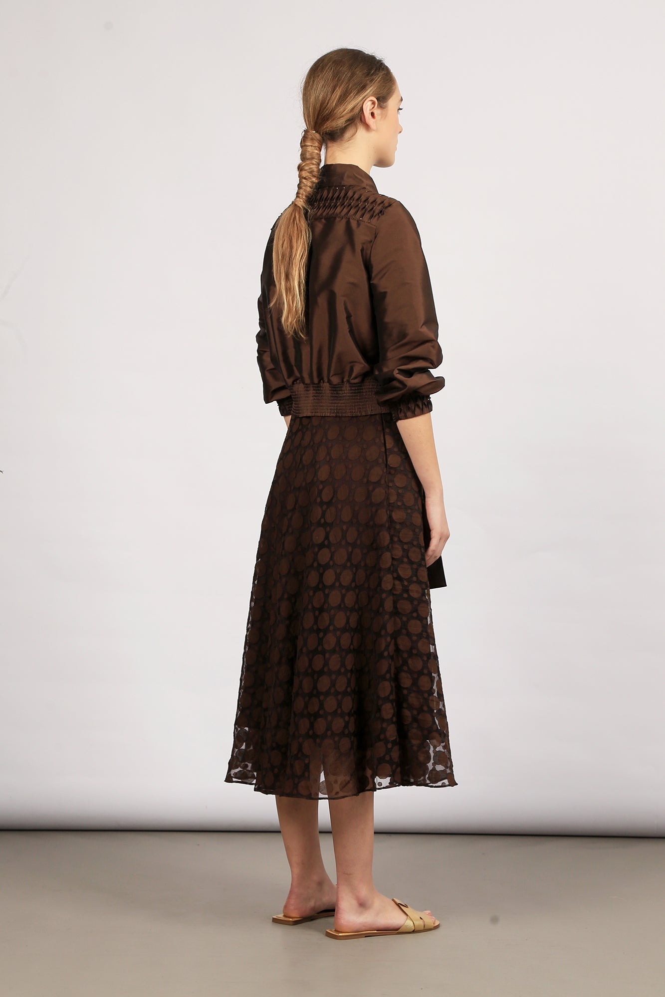 Eneida Skirt | Brown