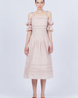 Gaetana Dress | Nude
