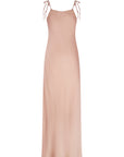 Gema Fluid Woven Strap Dress | Blush
