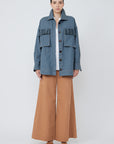 Claire Jacket | Denim Blue