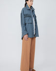 Claire Jacket | Denim Blue