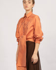 Addison Blouse | Pumpkin