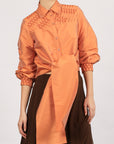 Addison Blouse | Pumpkin