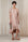 Adelina Dress in Blush | Elegant Silk Midi Dress with Crochet Belt | Sitka Semsch