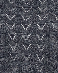 Baylee Poncho in Navy Melange for chic and versatile style