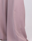 Bellami Pant in Lilac – Soft draped silk trousers with a timeless fit.
