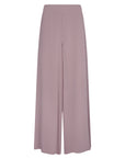 Bellami Pant in Lilac – Soft draped silk trousers with a timeless fit.