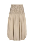 Bimba Cotton Balloon Midi Skirt | Pristine