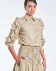 Bimba Cotton Puff Sleeve Blouse | Pristine