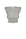Cordova silk top in silver with round neckline and elasticated waist
