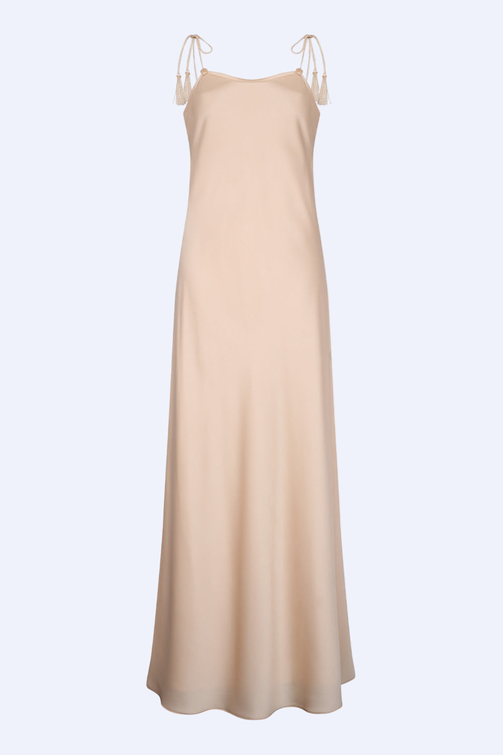 Gema Fluid Woven Strap Dress in Sand | Sitka Semsch L
