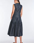 Kenny Denim Tencel Maxi Dress | Navy