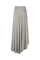 Mariani Skirt in Silver – Timeless asymmetrical silk skirt with a refined silhouette.
