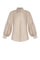 Sierra silk blouse in sand with a timeless silhouette and polished details