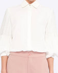 Tilsa Artisan Detail Blouse | Off White