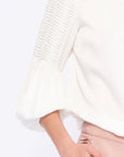 Tilsa Artisan Detail Blouse | Off White