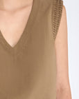 Valencia Adjustable Hem Blouse | Taupe
