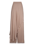 Danna Silk Palazzo Pant | Beige