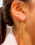 Chavin Lanzon Golden Earrings