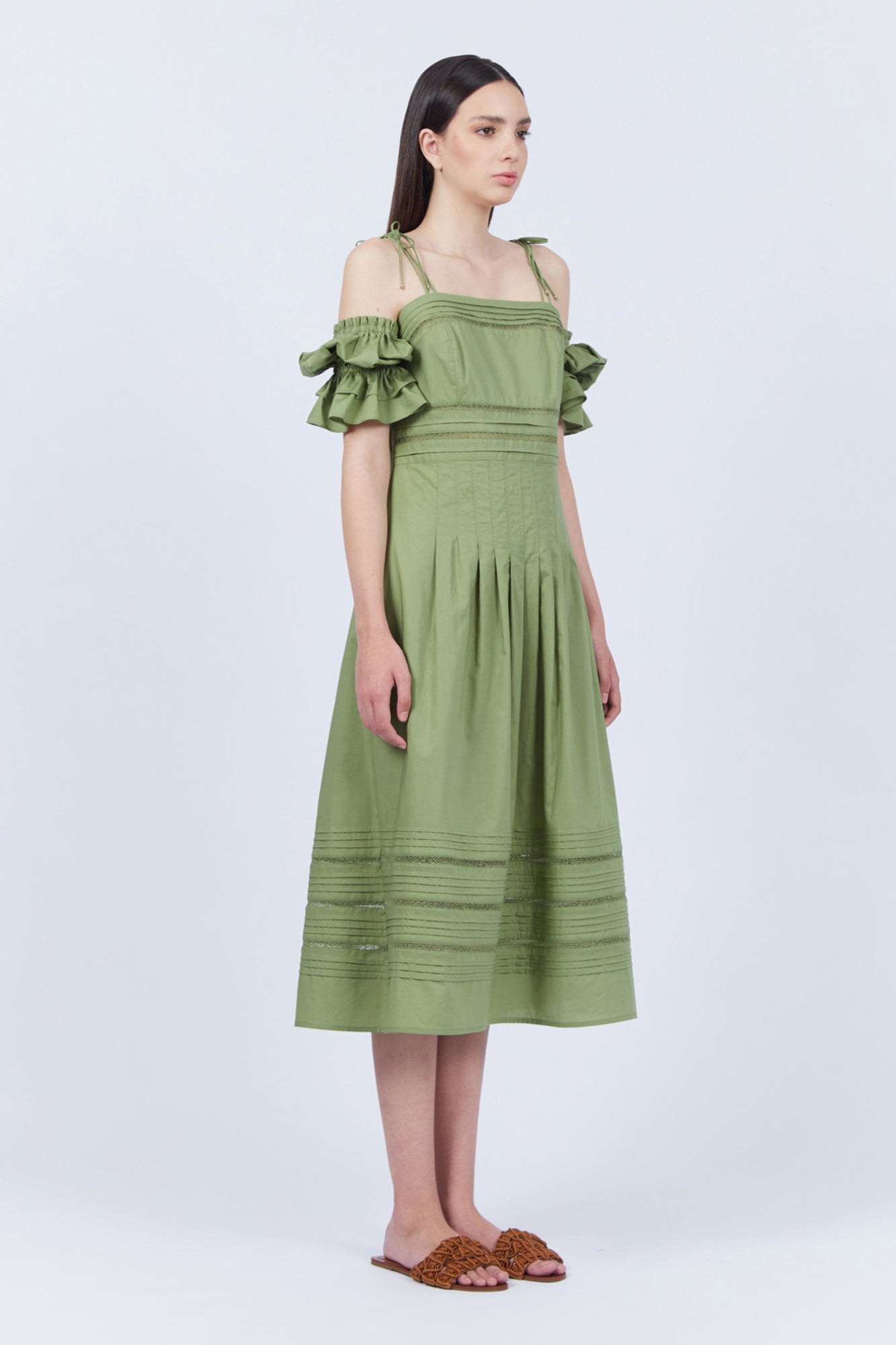 Gaetana Dress | Foliage