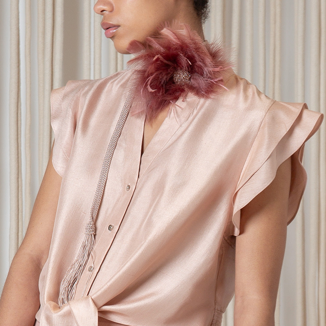 Anaya Collection by Sitka Semsch – Luxury silk fashion with delicate, feminine silhouettes handcrafted by Peruvian artisans