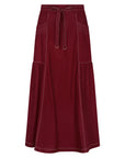 Milena Skirt | Wine