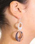 Moon Long Earrings