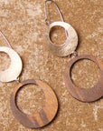 Moon Long Earrings