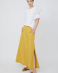 Amina Skirt | Golden Leaf