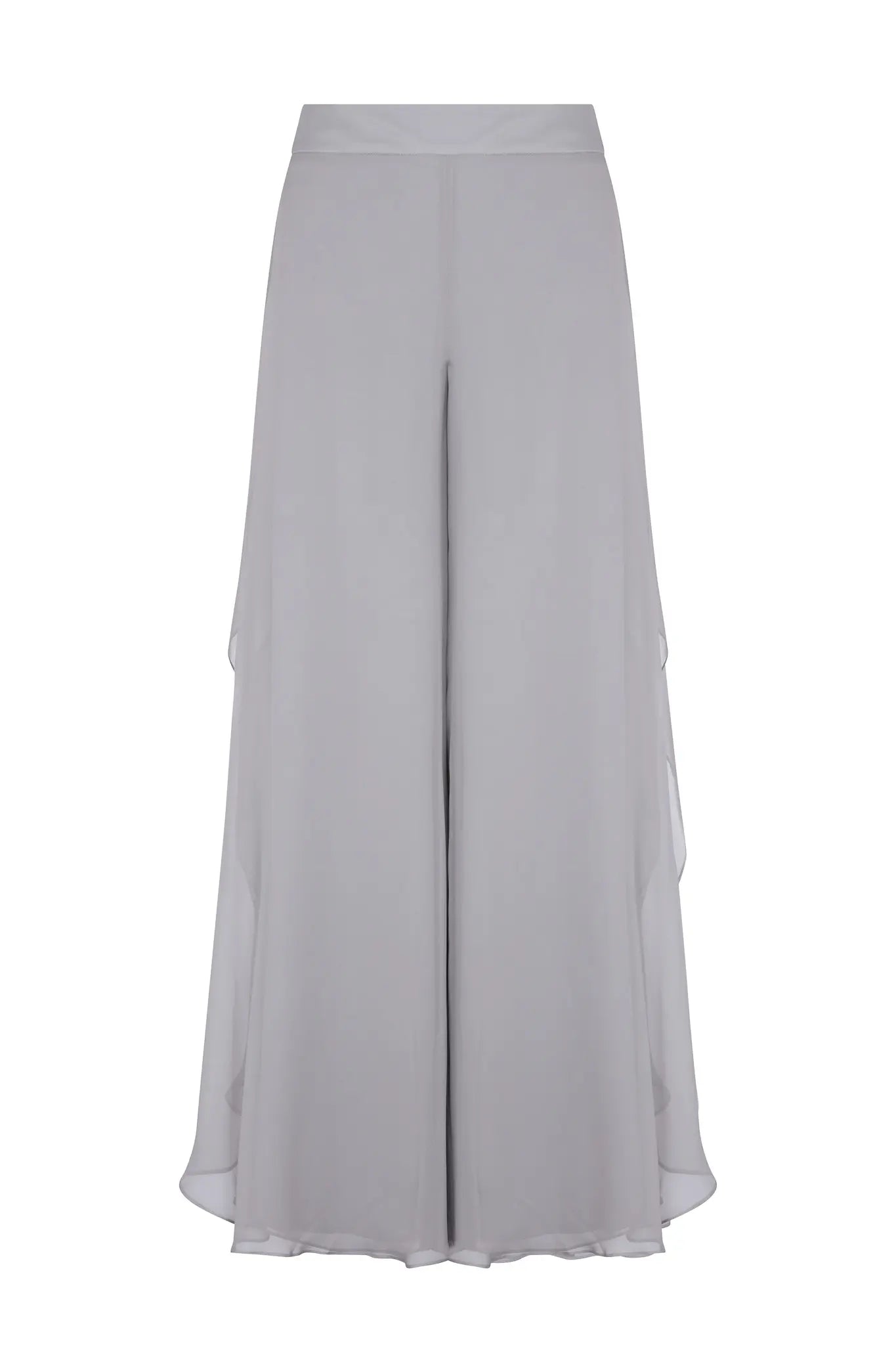 Africa Silk Overlay Pant | Silver