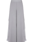 Africa Silk Overlay Pant | Silver