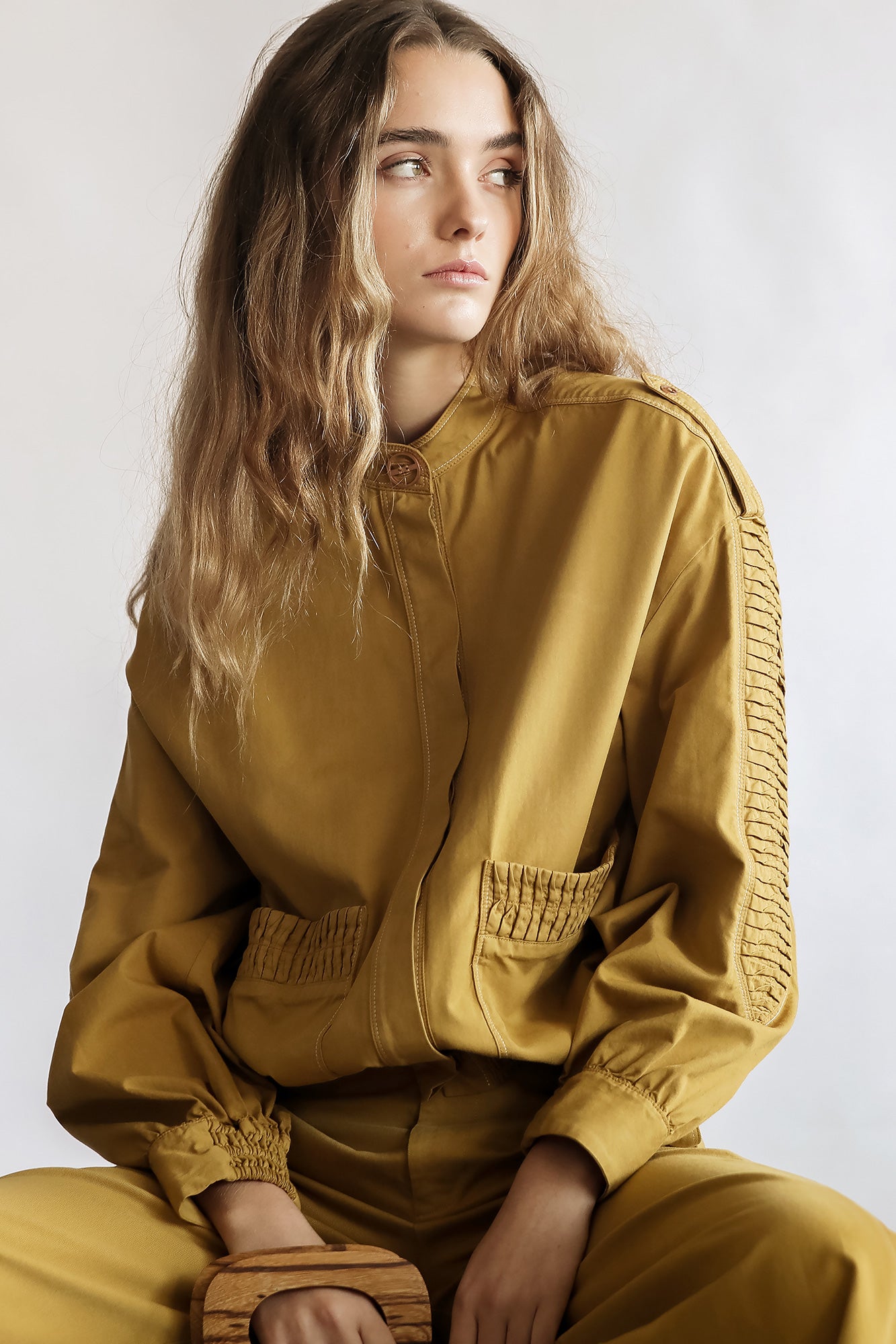 Amina Jacket | Golden Palm