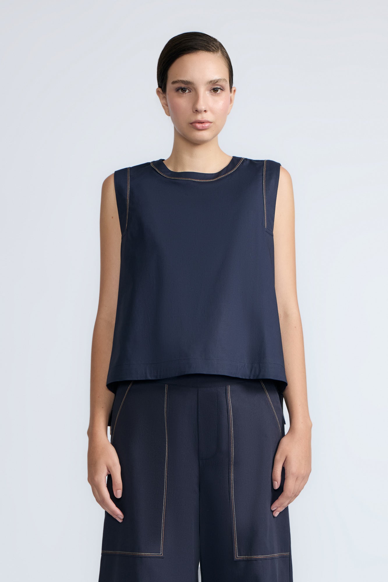 Avayah Blouse | Navy