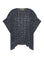 Baylee Poncho in Navy Melange for chic and versatile style