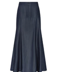 Berna Fluid Denim Midi Skirt