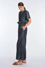 Berna Denim Tencel Wide-Leg Pant | Navy
