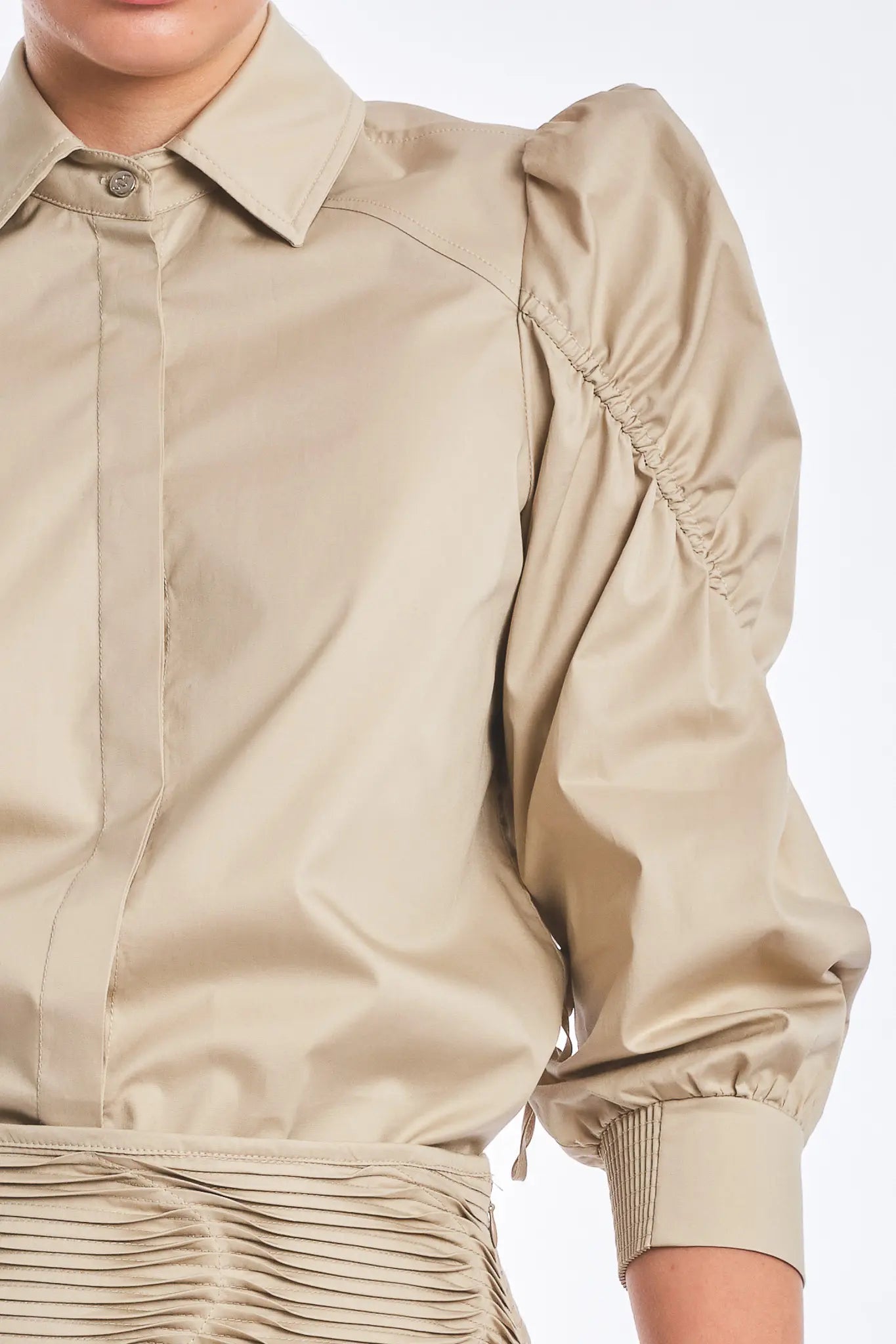 Bimba Cotton Puff Sleeve Blouse | Pristine