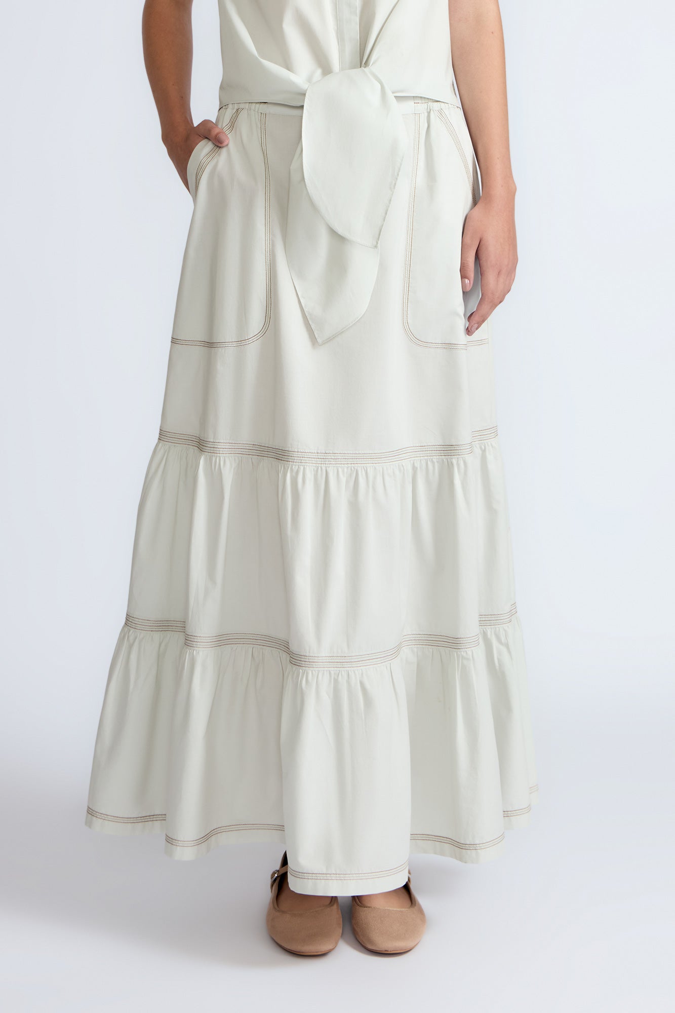 Eden Skirt | Silver