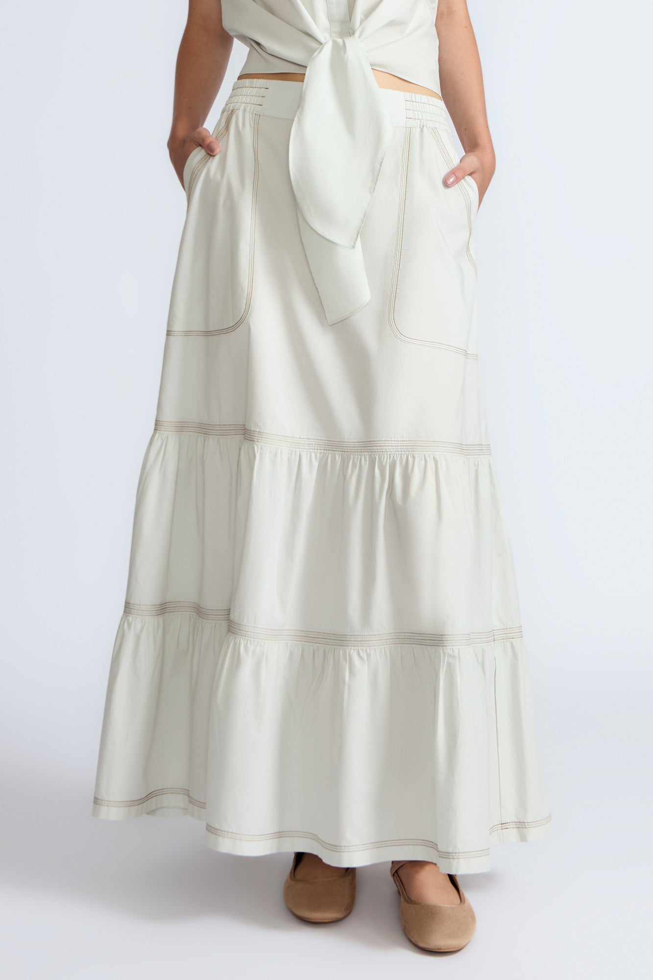 Eden Skirt | Silver