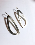 Autumn Long Earrings - Silver