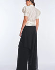 Lucianne Crystal-Cuff Bow Blouse | Off White