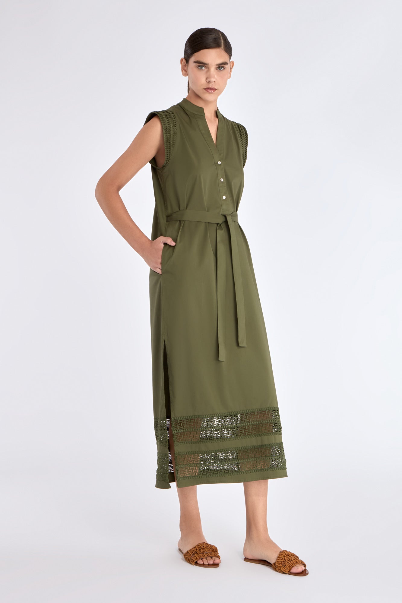 Maki Dress | Olive