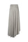 Mariani Skirt in Silver – Timeless asymmetrical silk skirt with a refined silhouette.