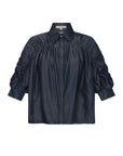 Morgana Fluid Denim Blouse
