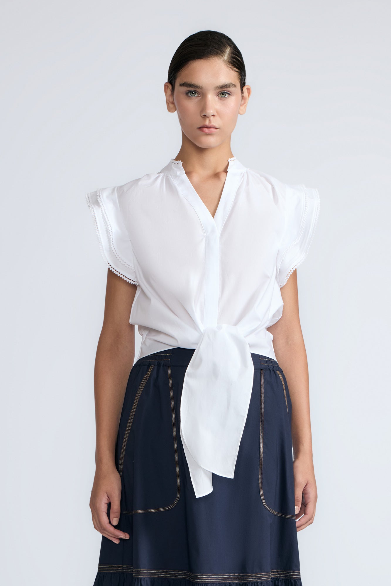Oriana blouse | White
