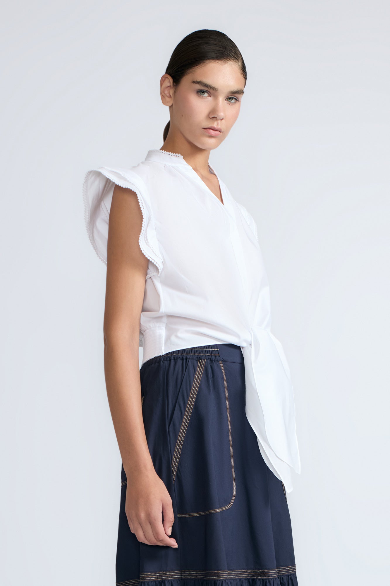 Oriana blouse | White