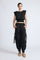 Paloma Pant in Off White – Relaxed cotton pants with patch pockets, contrast stitching, and side ties for a chic silhouette.