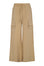 Tiana Wide-Leg Pant in Camel with metal-tipped drawstrings and patch pockets