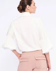Tilsa Artisan Detail Blouse | Off White